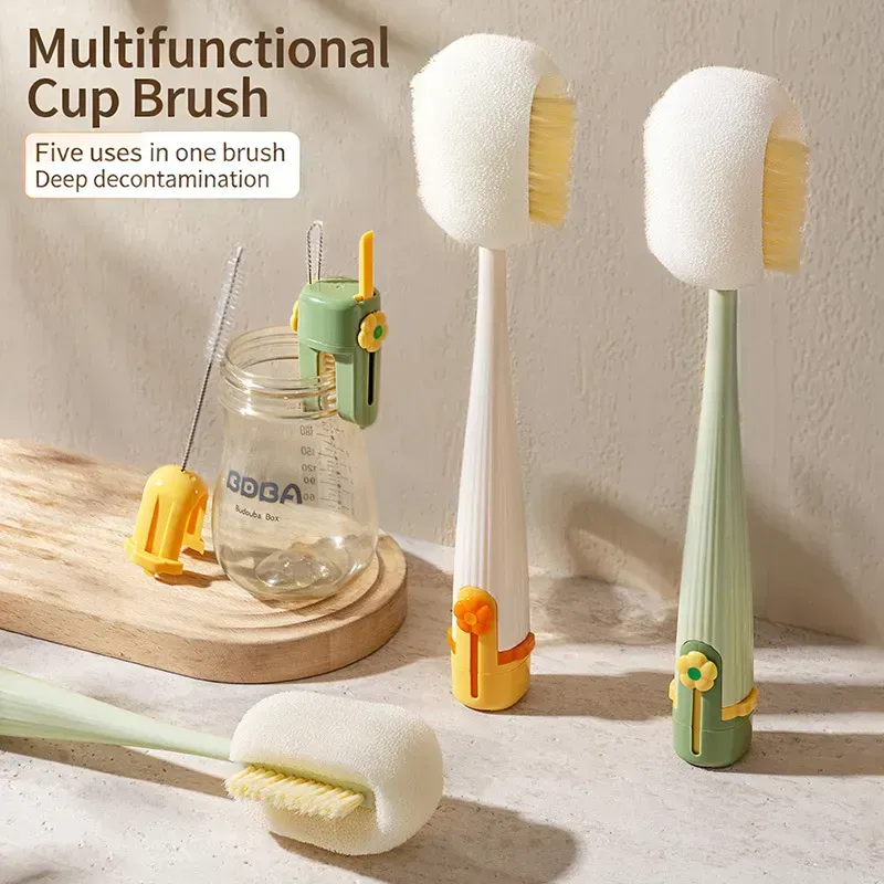 5‑in‑1 Water Bottle Cleaner Brush